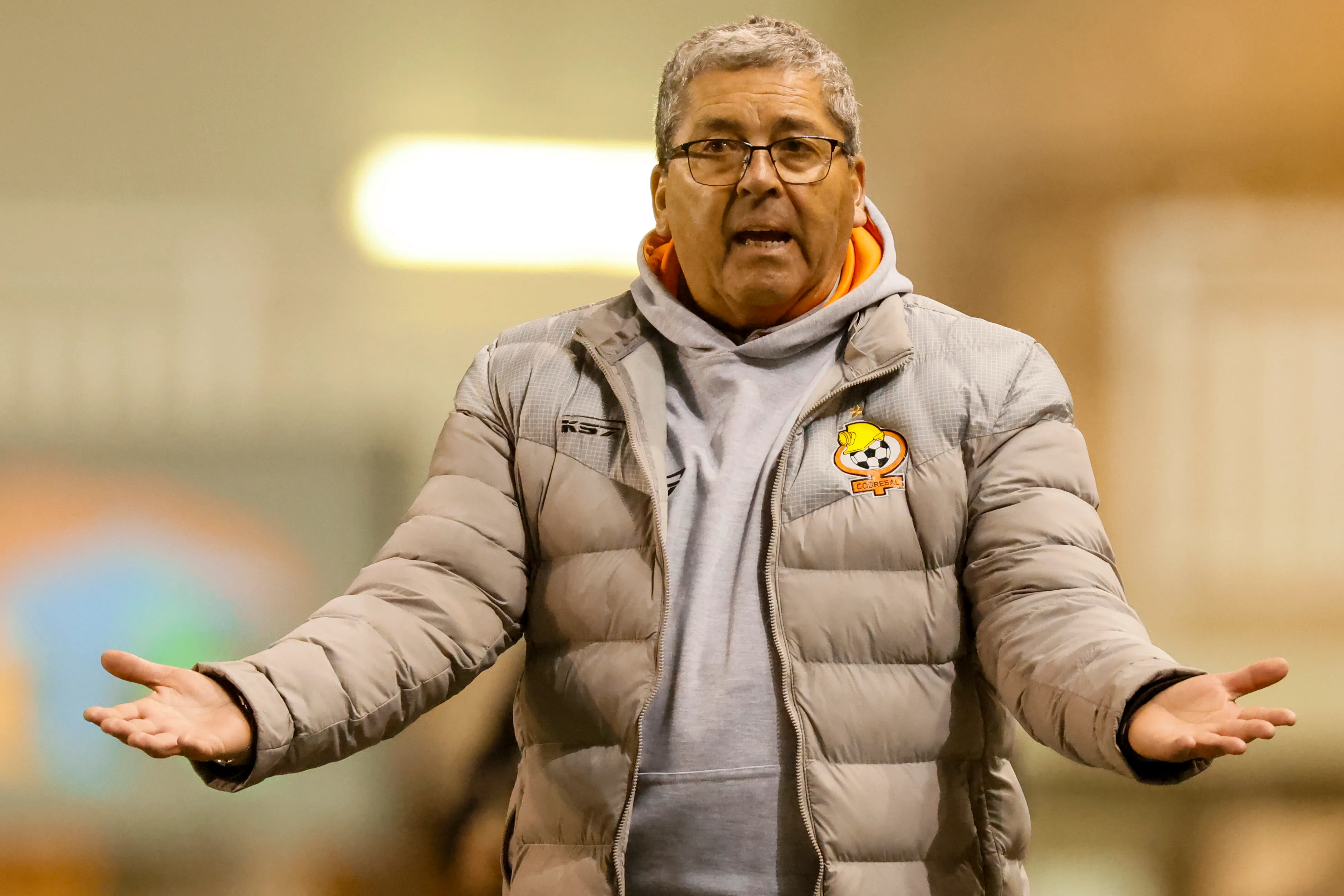 Gustavo Huerta sabe que esta victoria es oxígeno puro para los Mineros. (Andrés Piña/Photosport).
