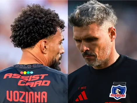 Ortiz opina de Vozinha tras el empate vs el Conce: "No es para juzgar ni..."