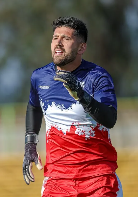 Álvaro Salazar, portero del Reco. (Foto: Deportes Recoleta SADP).
