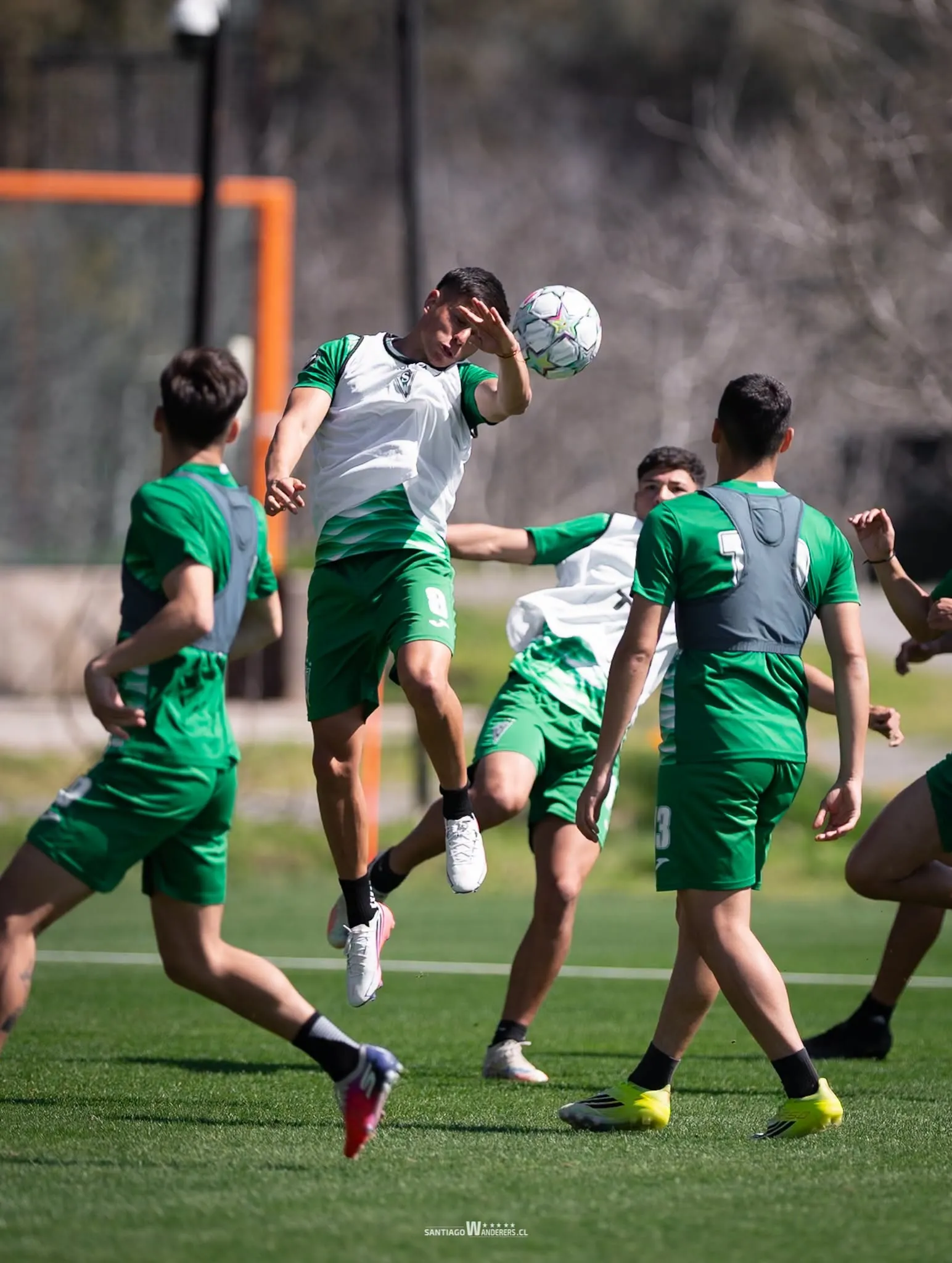 Santiago Wanderers Sub 20 piensa en Real Madrid. Foto: Santiago Wanderers