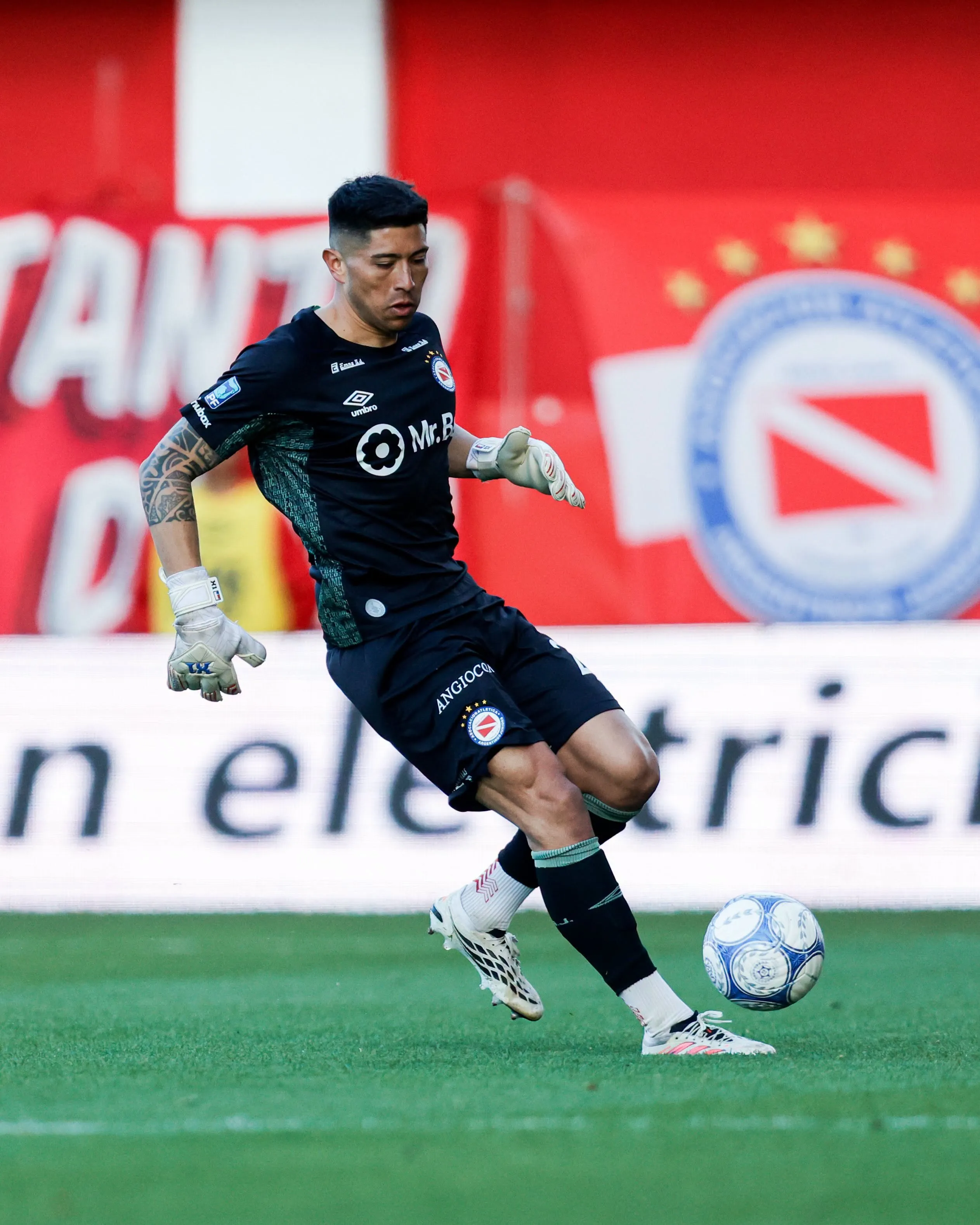 Brayan Cortés está cedido en Argentinos Juniors. Foto: Argentinos Juniors