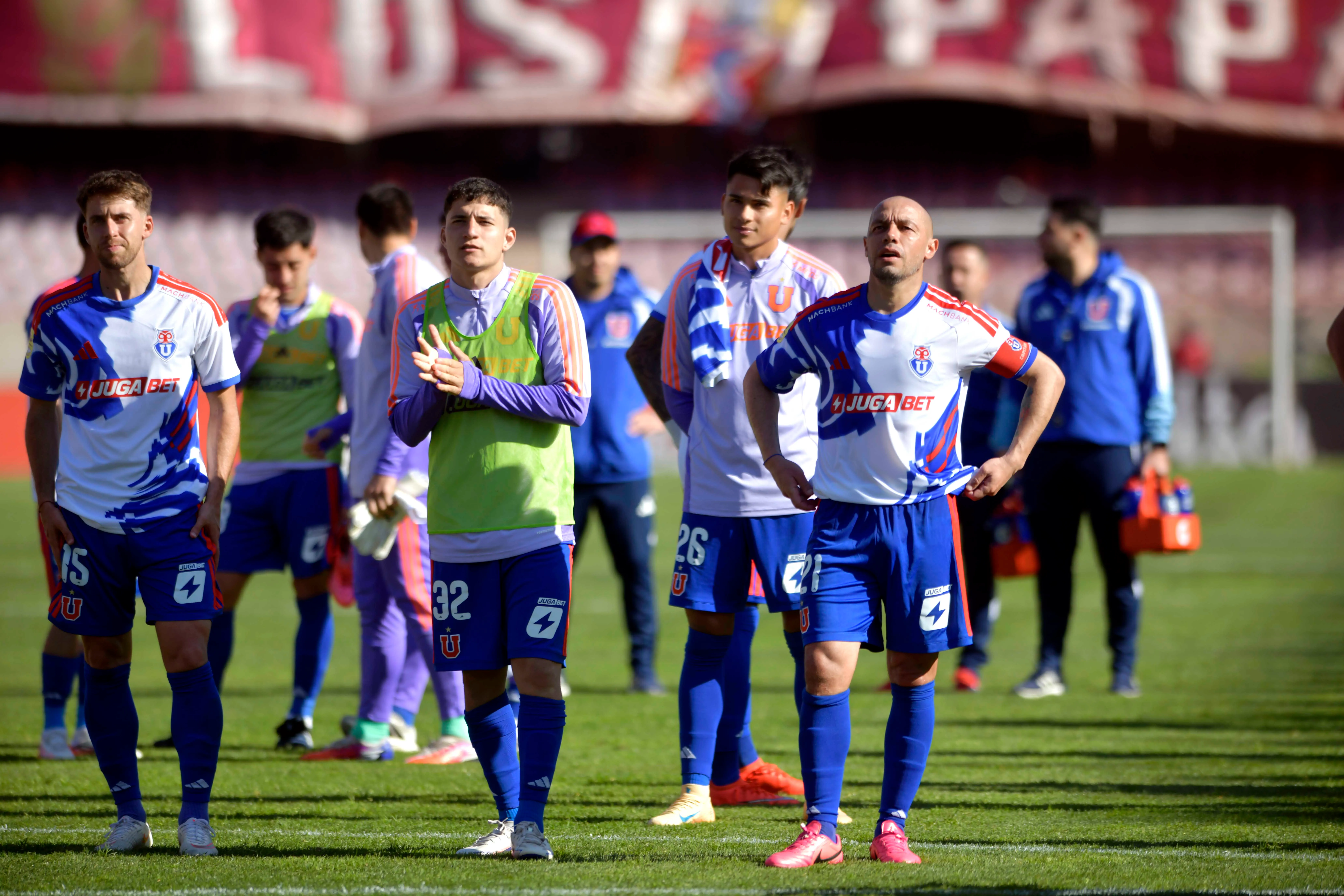 La U se quedó con la victoria pero sufrió más de la cuanta ante La Serena. Foto: Alejandro Pizarro Ubilla/Photosport