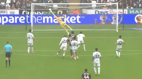 Lawrence Vigouroux ha tenido un espectacular comienzo de temporada con el Swansea.