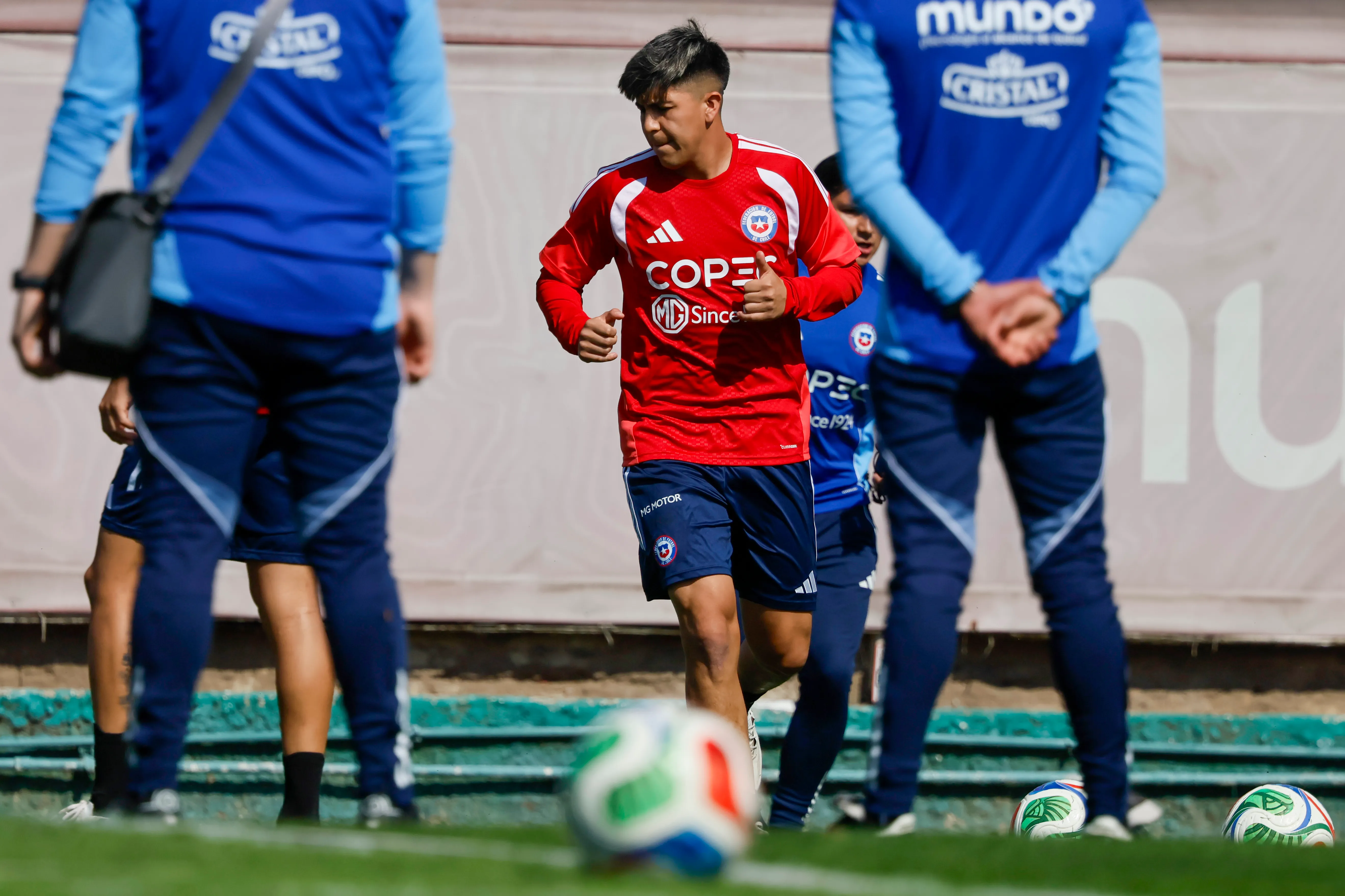Marcelo Morales trabajó junto a la Sub 17 de la Roja. Foto: Andrés Pina/Photosport