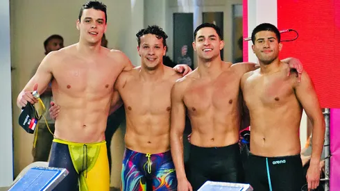 La posta 4×100 metros combinados en natación le dio plata a Chile en Juegos Suramericanos.