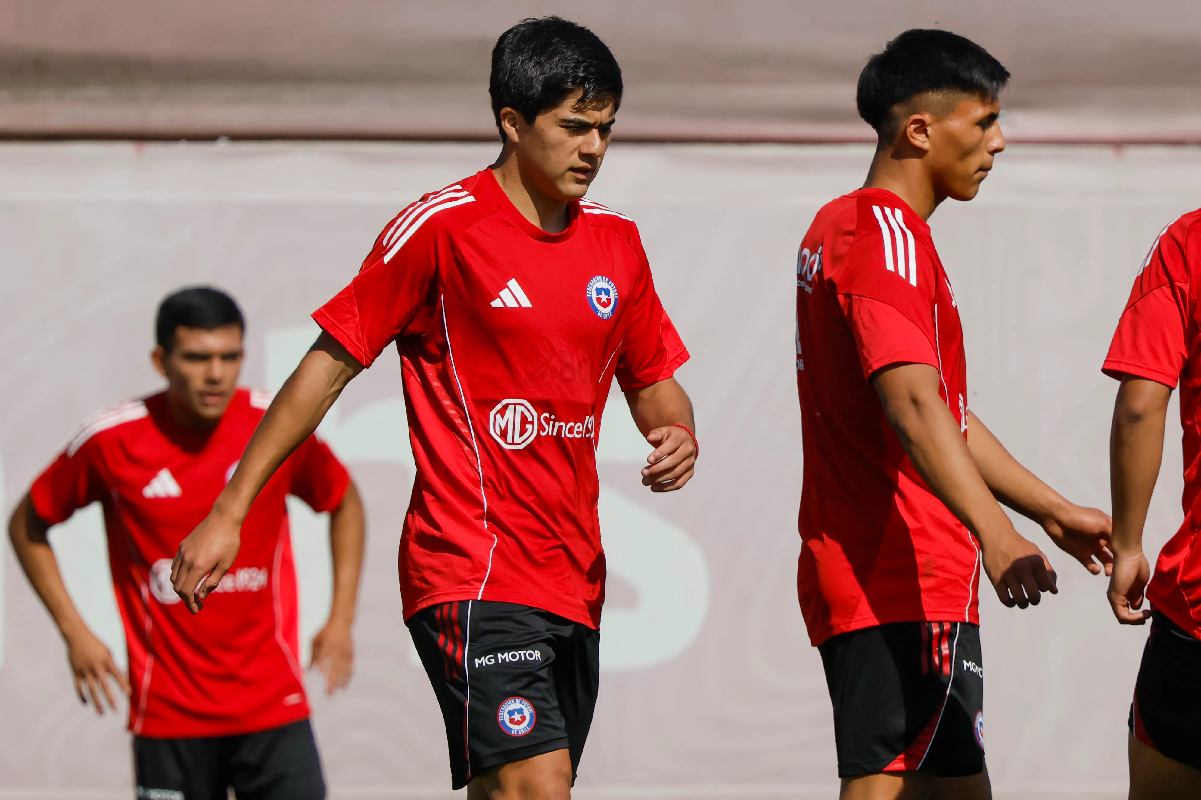 Felipe Raipán fue citado a la Roja juvenil. Foto: Andres Pina/Photosport