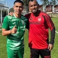 Capitán de Wanderers Sub 20 es feliz con Vidal y Madrid