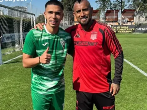 Capitán de Wanderers Sub 20 es feliz con Vidal y Madrid