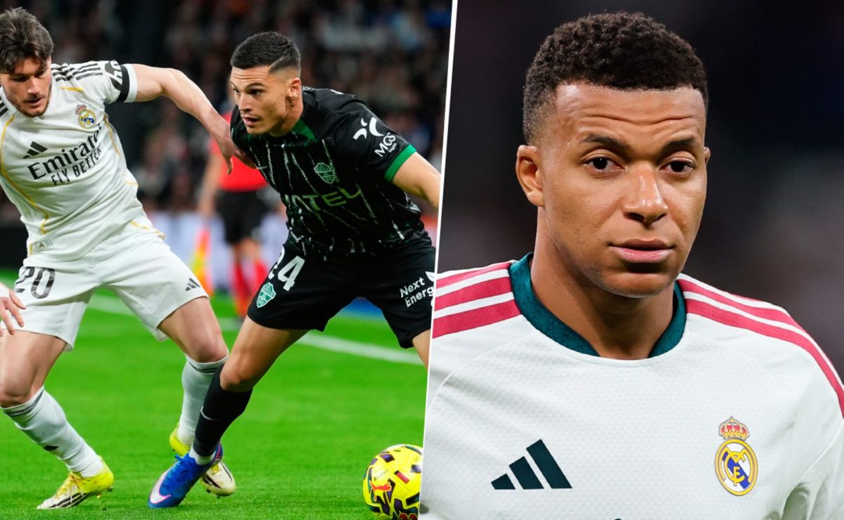 Lucas Cepeda quiere impedir nuevo récord de Kylian Mbappé: Elche recibe a Real Madrid por LaLiga