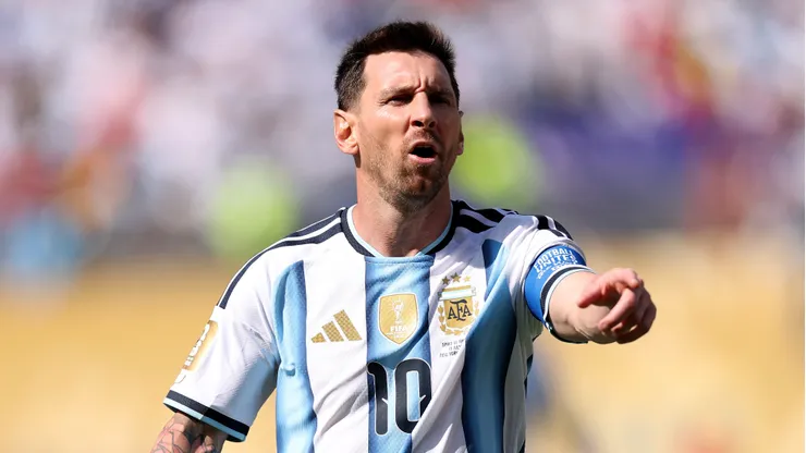 En Argentina esperan que Messi juegue los amistosos con la selección de Argentina