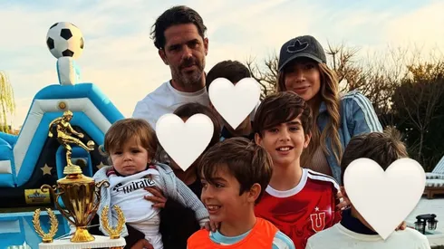 Fernando Gago aprovecha los días libre en Argentina.