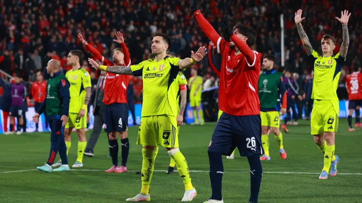 La U vivió una pesadilla ante Independiente en la Copa Sudamericana.