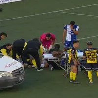 Fuerte choque deja nocaut a jugador de Antofagasta: cunde el pánico