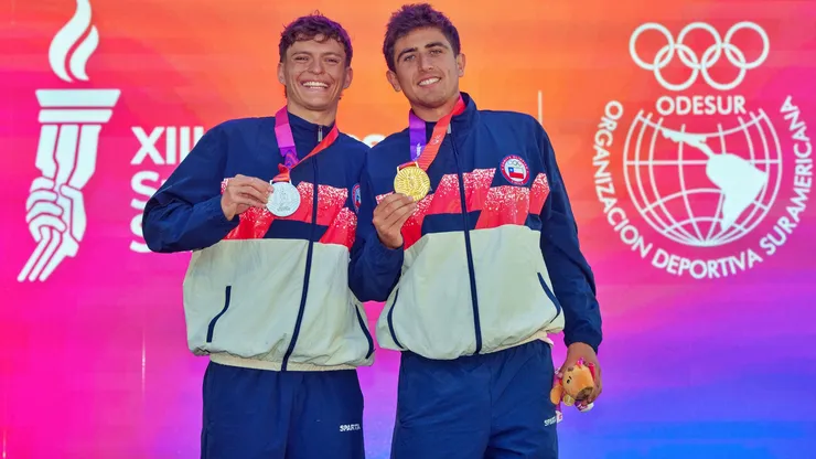 Andree Buc y Mateo Mendoza firmaron el 1-2 en el triatlón de los Juegos Suramericanos 2026.