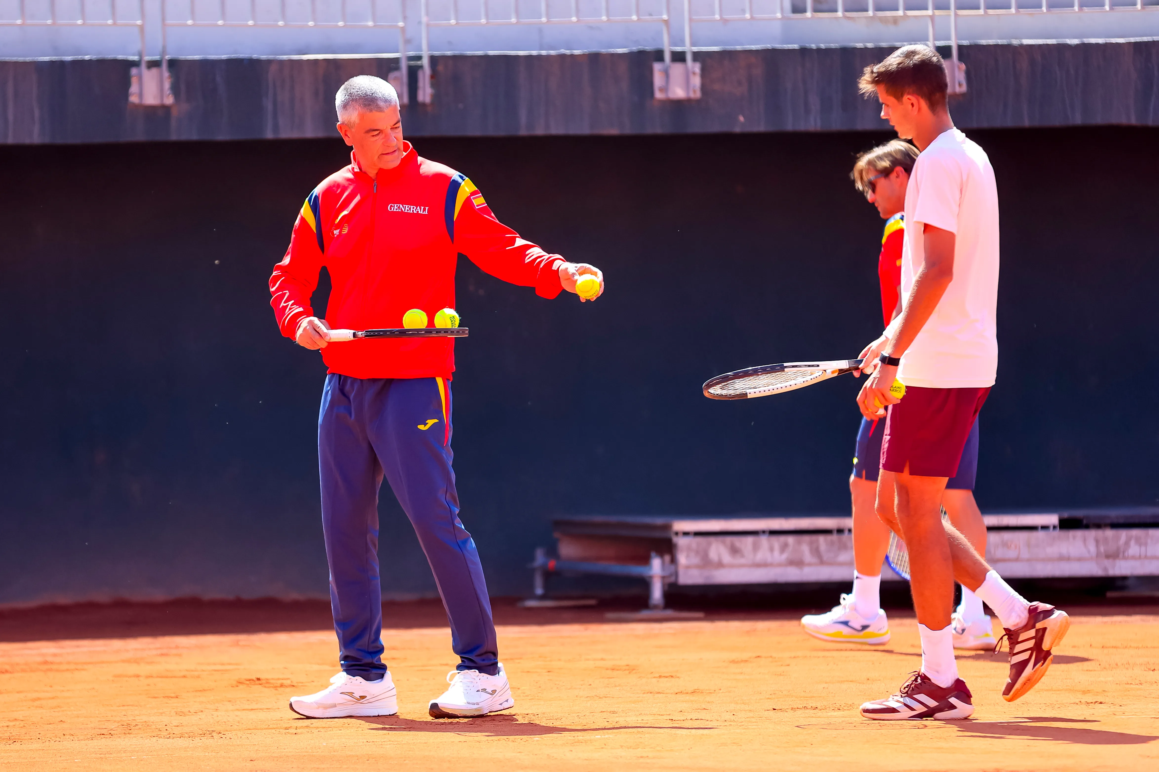 Rafael Jódar presentó problemas en el entrenamiento de este miércoles. Foto: Pepe Alvujar/Photosport