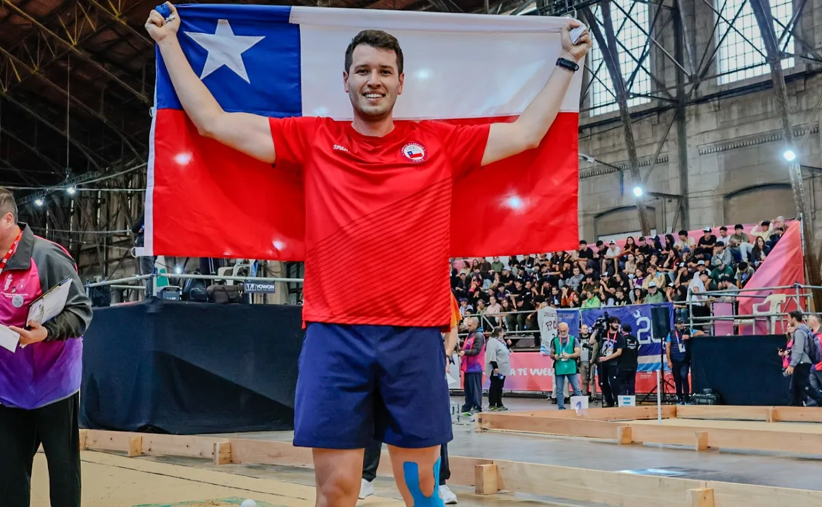 Franco Barbano gana medalla de oro en Bochas en Juegos Suramericanos