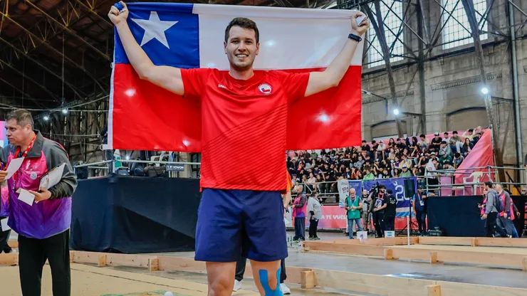 Franco Barbano ganó medalla de oro en bochas de los Juegos Suramericanos.