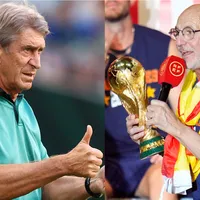 Pellegrini evita asesorar al DT campeón del mundo por una figura: "No es mi rol"