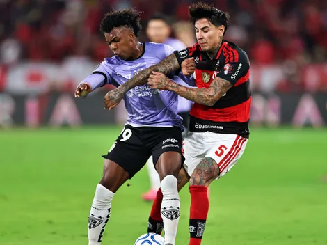 Erick Pulgar salva a Flamengo del bochorno en Copa Libertadores