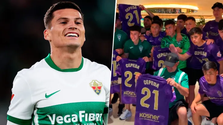 Cepeda regaloneó al plantel de Santiago Wanderers