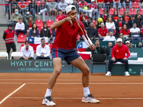 En vivo: Alejandro Tabilo gana el primer set ante Daniel Mérida en la Davis