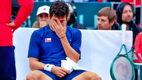 Cristian Garin sufre humillante derrota en Copa Davis.