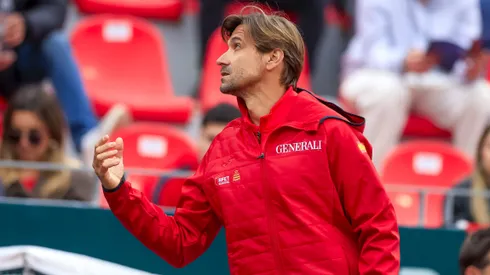 David Ferrer valora la ventaja de España ante Chile.