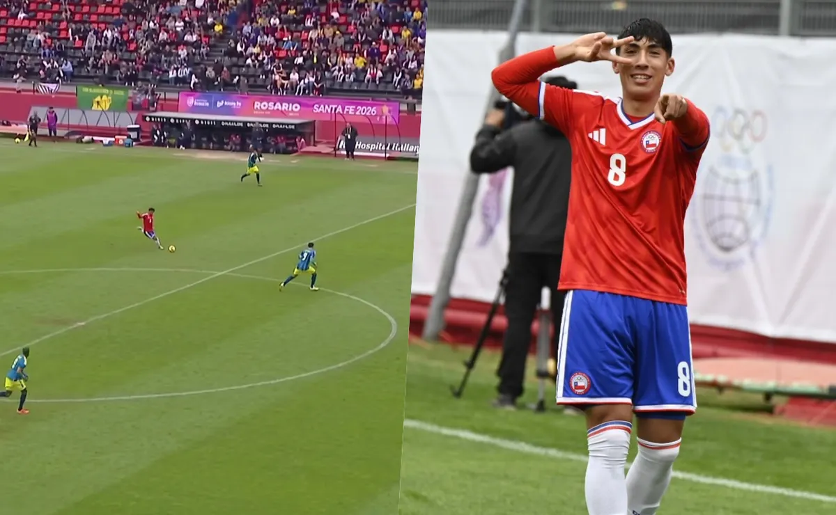 Viral golazo de Joaquín Muñoz para Chile en Suramérica Viral golazo de Joaquín Muñoz para Chile en Suramérica
