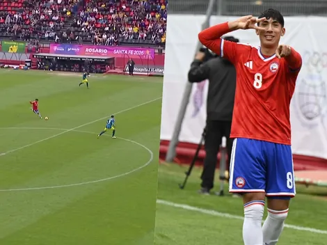 Golazo de mitad de cancha de Chile da la vuelta en los Suramericanos