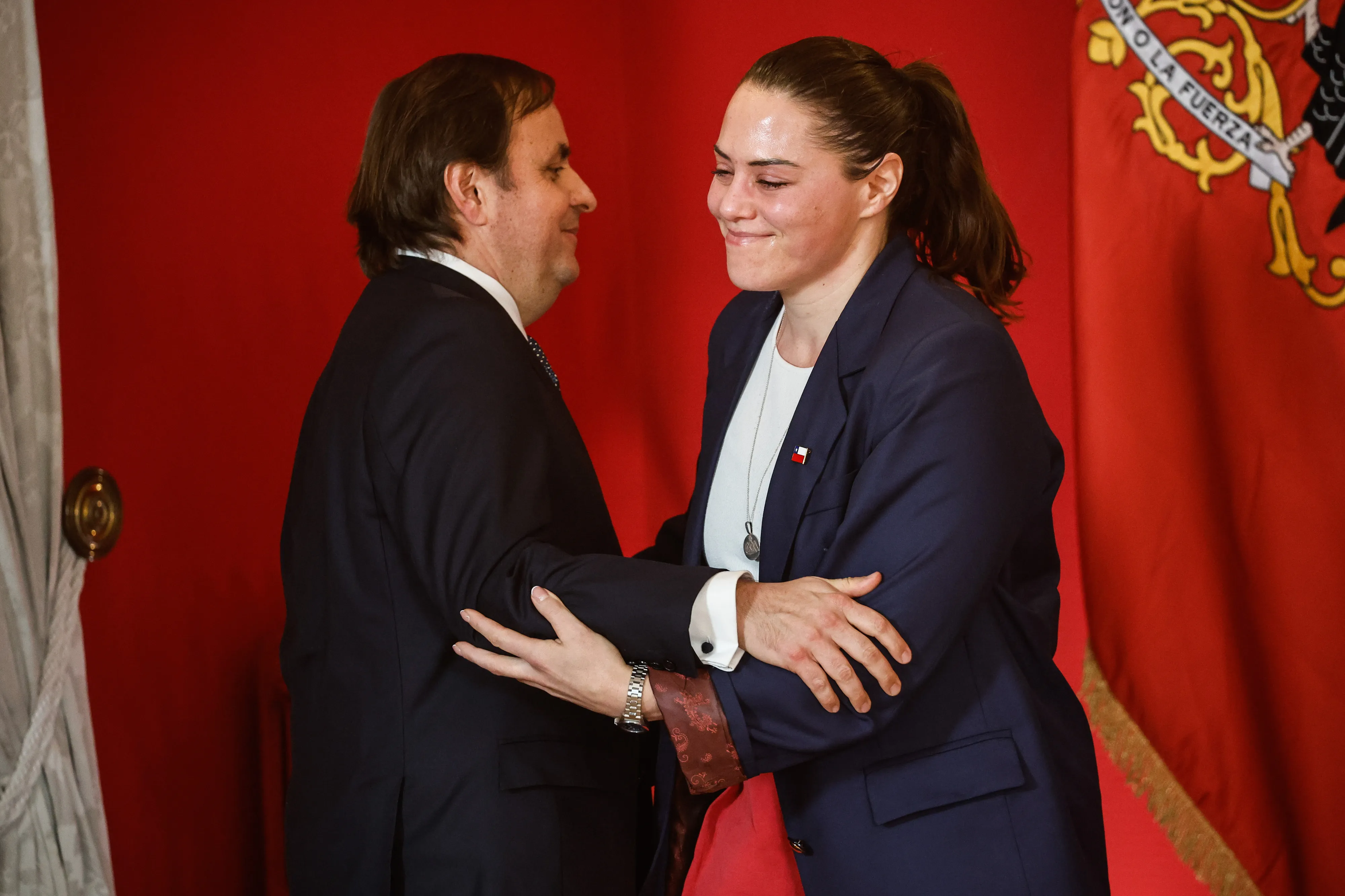 Riveros asumiendo como ministro /Aton Chile