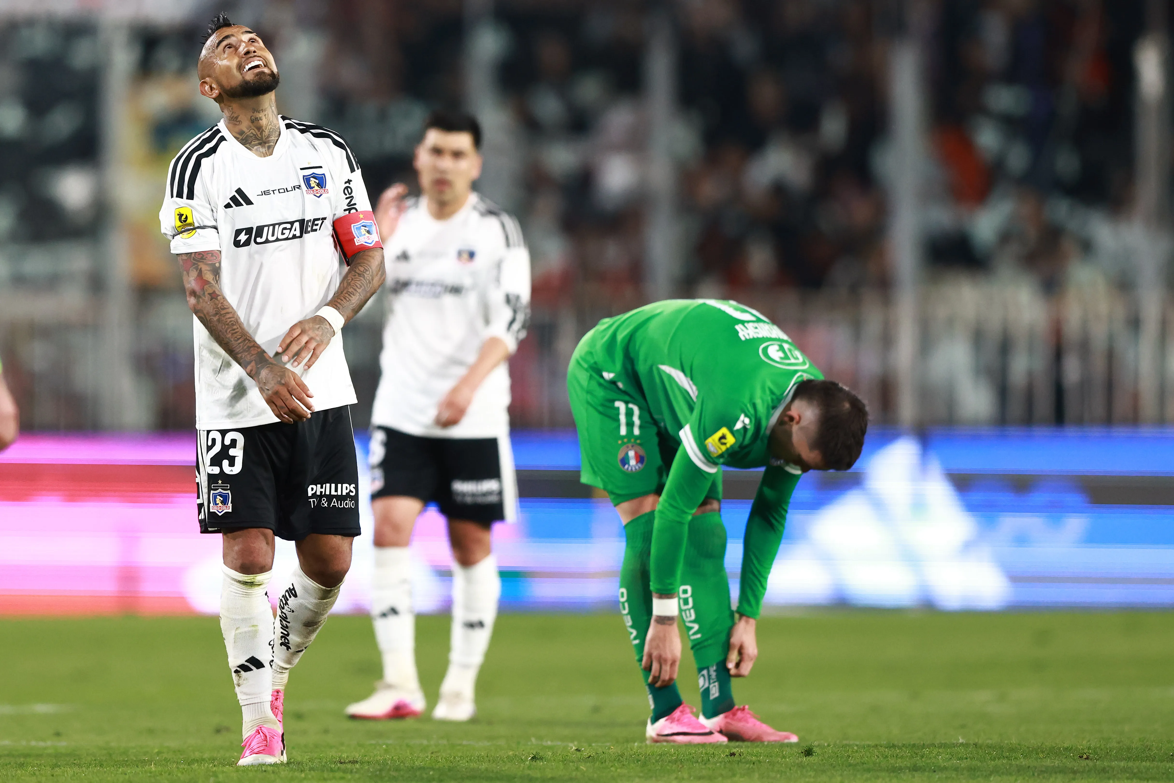 Arturo Vidal vuelve en Colo Colo. Foto: Felipe Zanca/Photosport