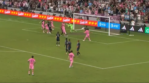 Messi marcó el 1-1 del Inter Miami con un tiro libre