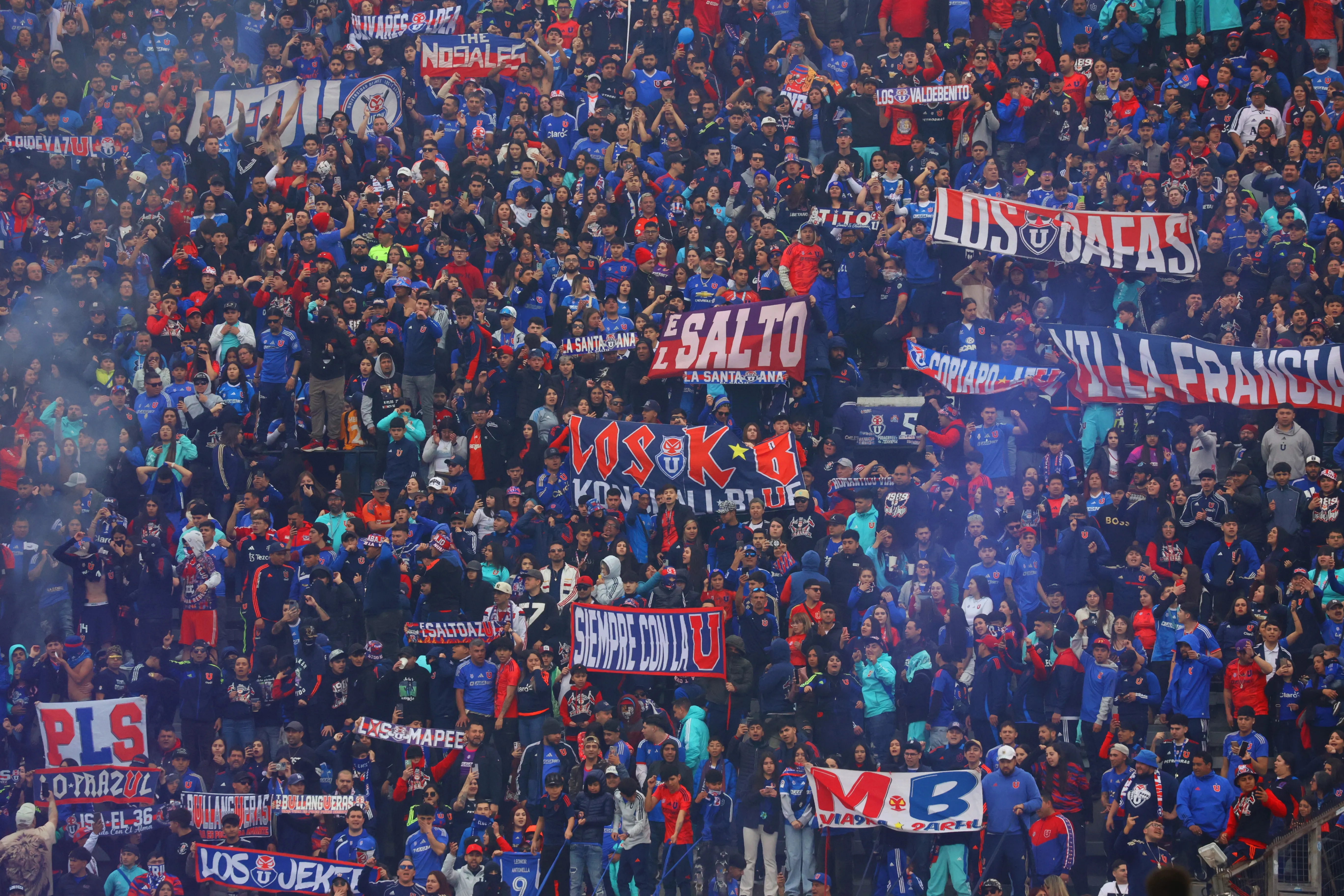 La U podrá contar con hasta 35 mil hinchas ante Everton. Imagen: Photosport