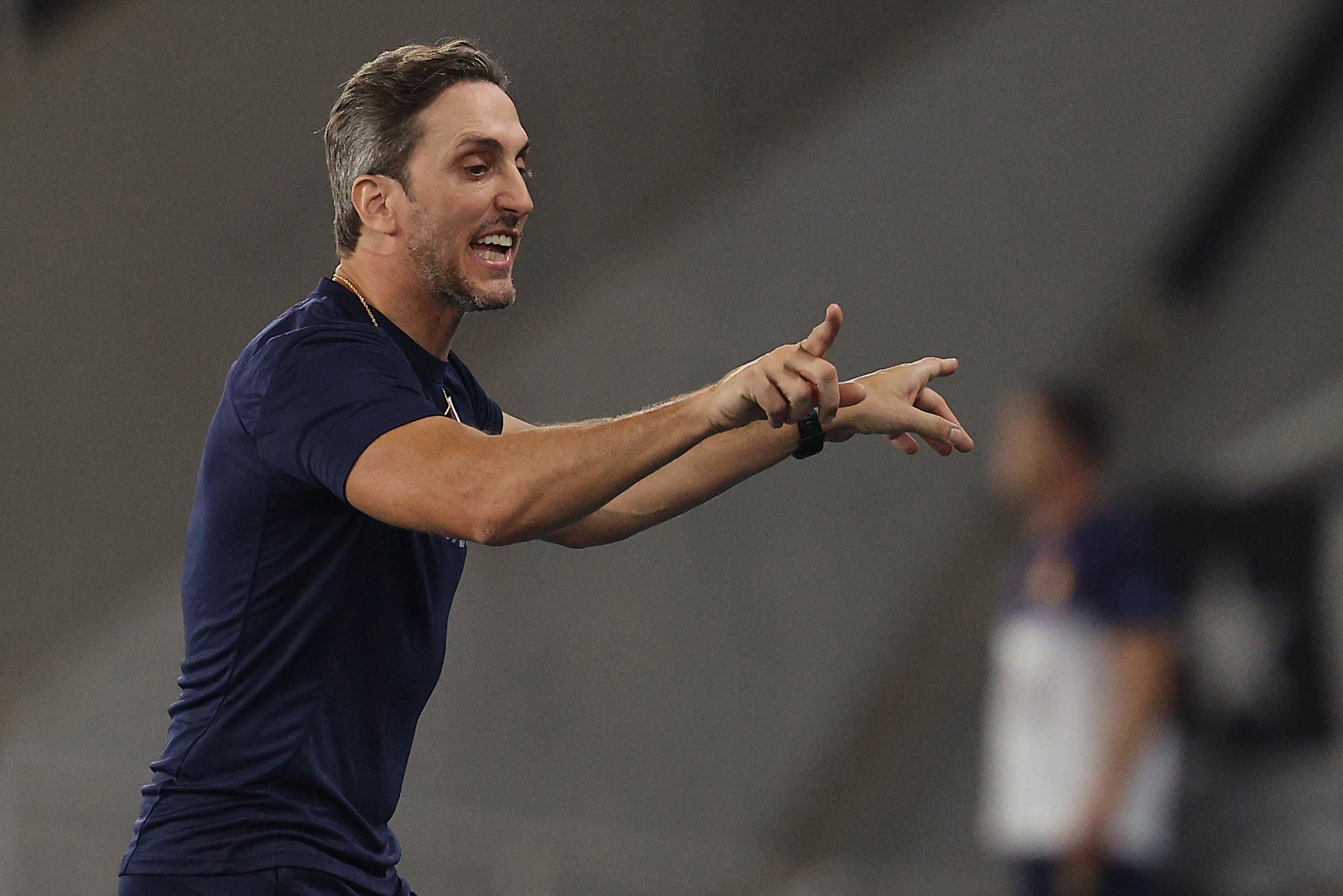 Luis Zubeldía es un candidato que suena con firmeza para tomar al plantel profesional del SC Internacional. (Wagner Meier/Getty Images).