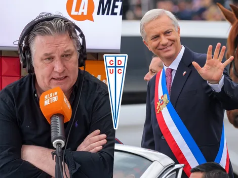 "Lo saludé y no me reconoció": Tudor "repasa" a Kast como hincha de la UC