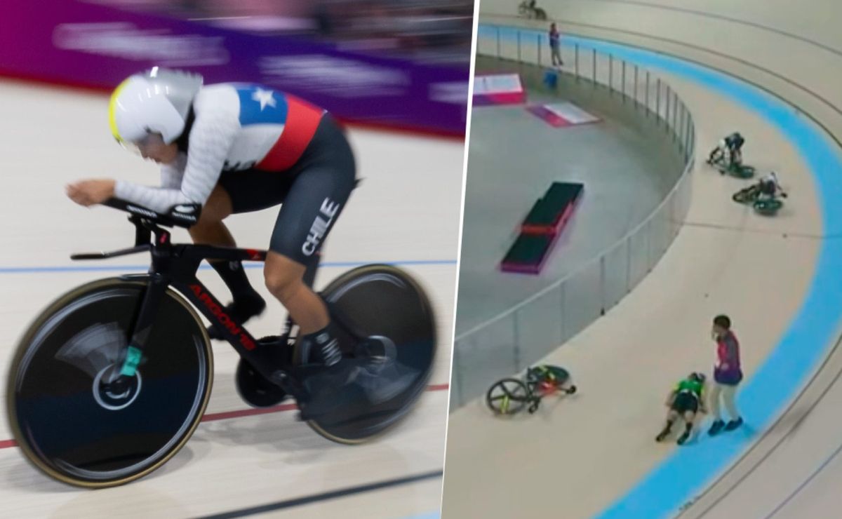 “Una lástima”: Ciclista chilena protagoniza aterrador accidente en los Juegos Suramericanos