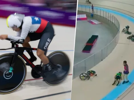 Ciclista chilena protagoniza aterrador accidente en los Juegos Suramericanos