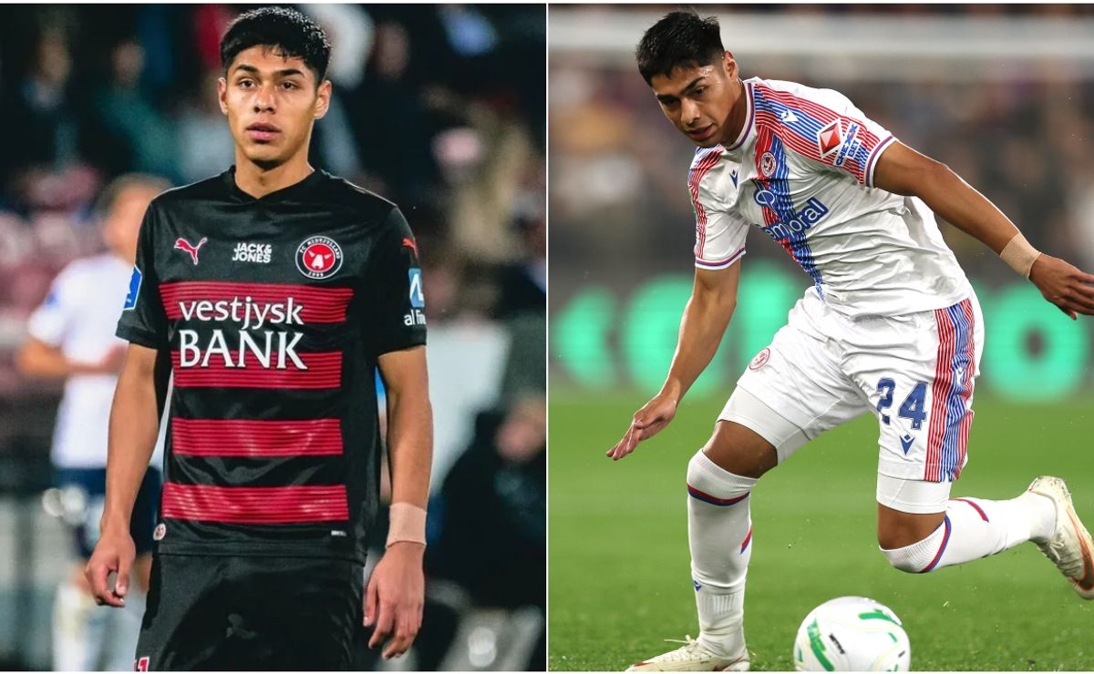 Darío Osorio y comparativa de su inicio en Midtjylland y Crystal Palace: Pocos minutos