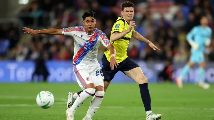 Darío Osorio ha jugado muy poco en Crystal Palace.