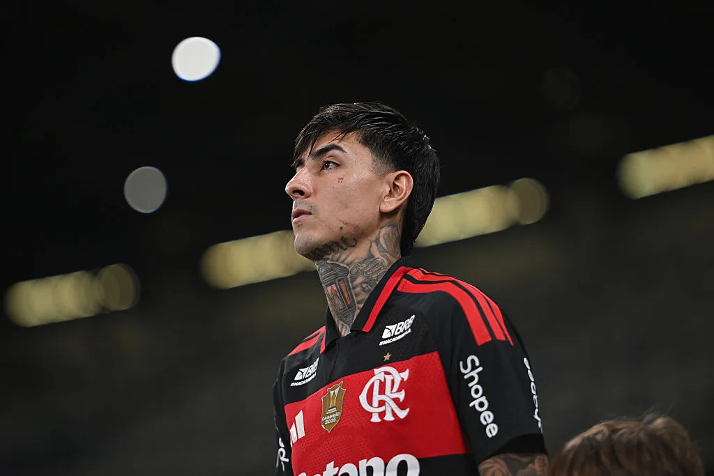 Erick Pulgar ha podido consagrarse como uno de los mejores extranjeros del fútbol brasileño. | Foto: Getty Images.