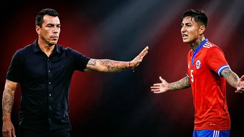 Esteban Paredes no quiere más a Erick Pulgar en la Selección Chilena.