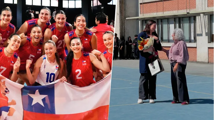 Celeste Somervell festejó el oro con Chile y volvió a realizar clases en su colegio