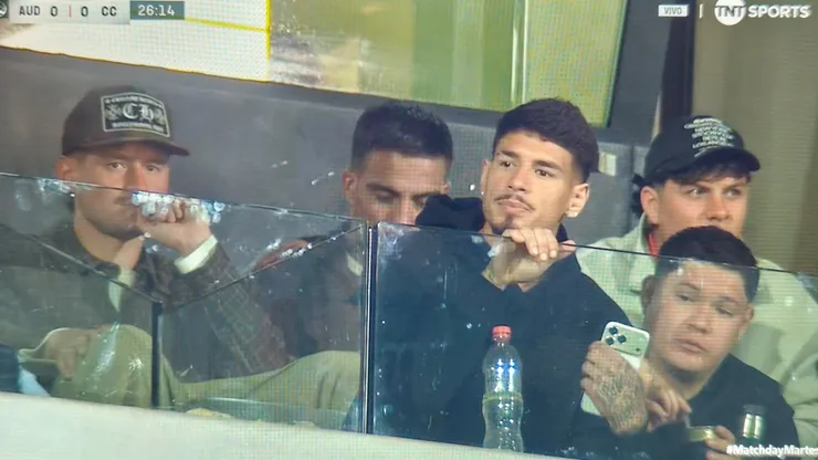 Alan Saldivia vio el partido de Colo Colo en el Nacional.