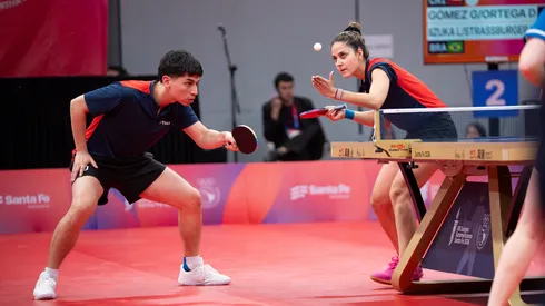Gustavo Gómez y Daniela Ortega lograron el oro para Chile en el dobles mixto