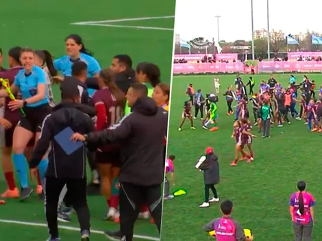 Video: La pelea que empañó la final del fútbol femenino entre Chile y Venezuela