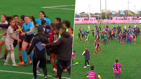 Chile protagonizó nueva pelea en el fútbol femenino
