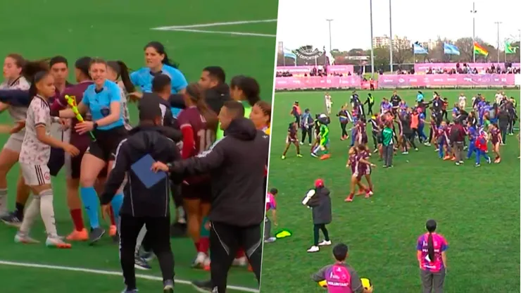 Chile protagonizó nueva pelea en el fútbol femenino