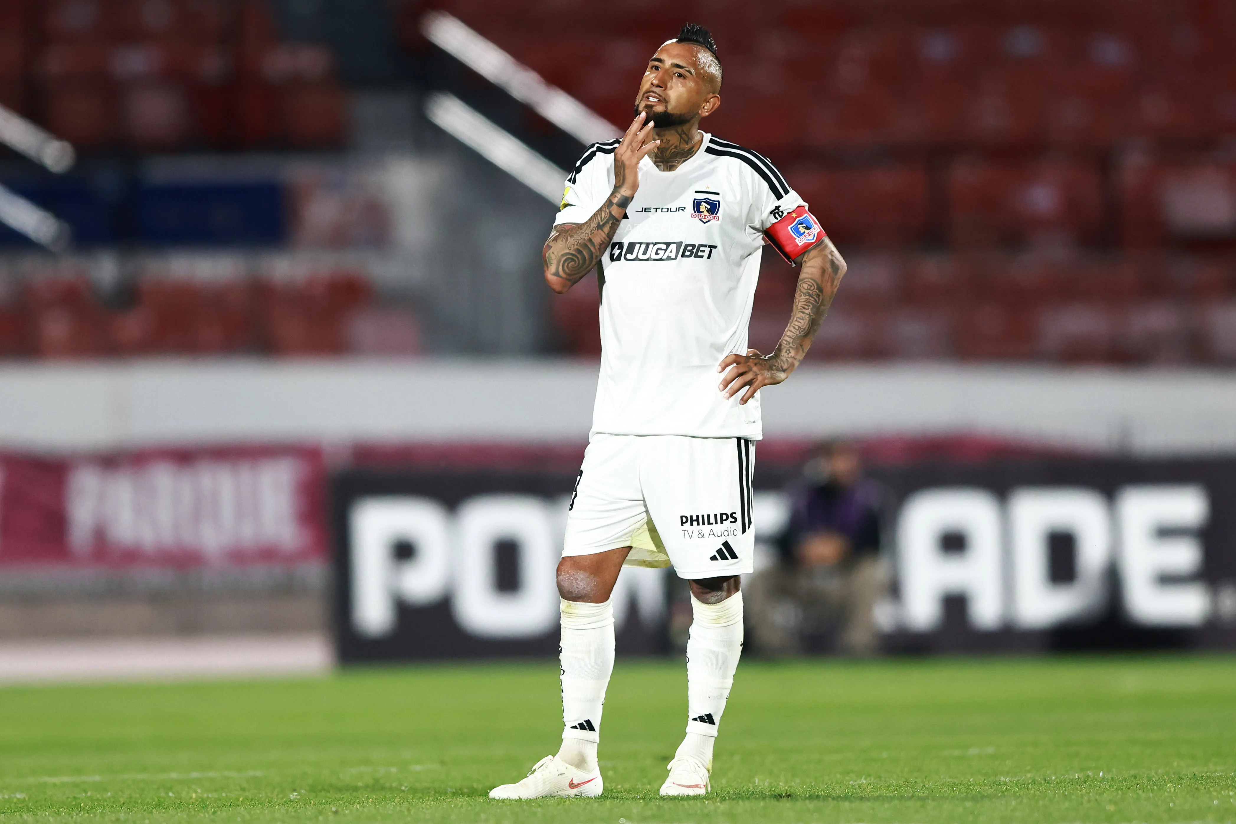 Vidal subió un video donde se define como el “mejor central del continente”