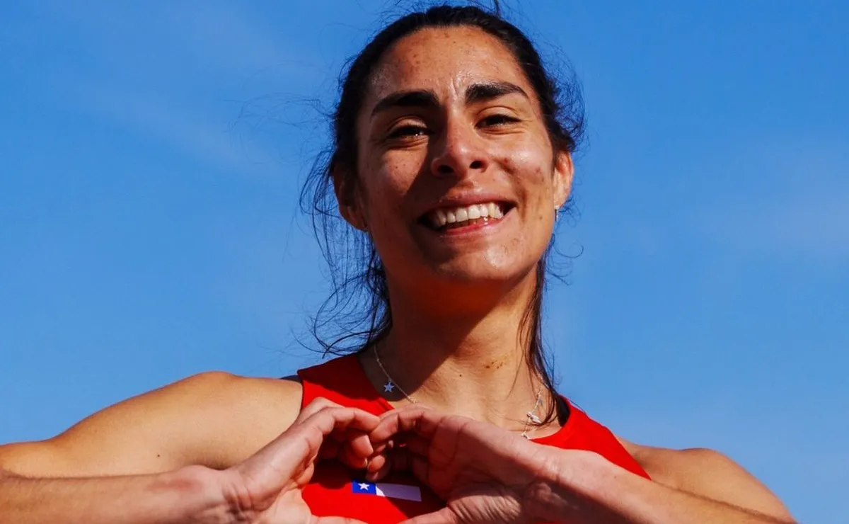 Valentina Barrientos gana oro en 800 metros Odesur Valentina Barrientos gana oro en 800 metros Odesur