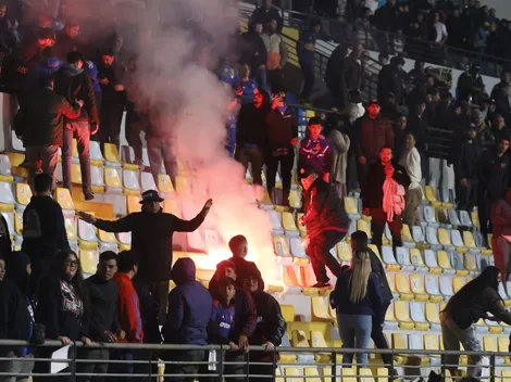 Incidentes en Sausalito: se suspende partido entre Everton y la U
